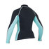 Gul Swami Para Mujer De Manga Larga Rashguard 2015 - Negro / Glaciar