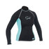 Gul Swami Para Mujer De Manga Larga Rashguard 2015 - Negro / Glaciar