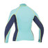 Gul Swami Para Mujer De Manga Larga Rashguard - Glaciar / Blueribbon