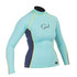 Gul Swami Para Mujer De Manga Larga Rashguard - Glaciar / Blueribbon