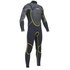 Gul Veneno 543 Costuras Steamer Traje 2014 - Negro / Yel