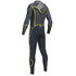 Gul Veneno 543 Costuras Steamer Traje 2014 - Negro / Yel