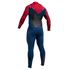 Gul Viper 3 / 2Mm Blindtitched T2 Steamer Wetsuit - Azul / Rojo