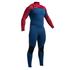 Gul Viper 3 / 2Mm Blindtitched T2 Steamer Wetsuit - Azul / Rojo