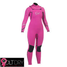 Gul Mujer Viper 3 / 2Mm De Puntada Invisible Traje 2015 - Magenta