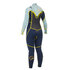Gul Mujer Viper 4/3 Mm De Puntada Invisible Traje 2015 - Azul / Glaciar