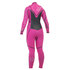 Gul Mujer Viper 4/3 Mm De Puntada Invisible Vapor Traje 2015 - Magenta