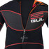 Gul Vortex 3 / 2Mm De Puntada Invisible Vapor Traje 2015 - Negro / Rojo