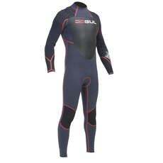 Gul Vortex 5/3 Mm Puntada Invisible Para Hombre Traje De Vapor 2014 - Negro / Grafito