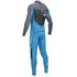 Gul Vortex 5/3 Mm Puntada Invisible Para Hombre Traje De Vapor 2014 - Cyan / Gris
