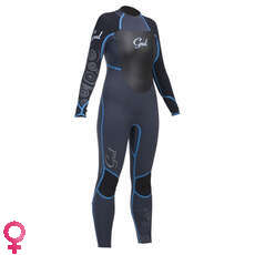 Gul Mujer Vortex 5/3 Mm Puntada Invisible Vapor Traje 2014 - Grafito / Negro