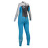 Gul Mujer Vortex 5/3 Mm Puntada Invisible Vapor Traje 2014 - Turquesa / Plata