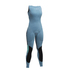 Gul Mujeres Código Zero 1 Mm Bs Long Jane Wetsuit - Peltre / Azul