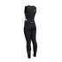 Gul Ladies Response 3Mm Fl Long Jane Wetsuit - Negro / Líneas