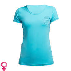 Gul Mujeres Camiseta De Manga Corta Camisa De Lycra Fit - Turquesa Gul Mujeres Camiseta De Manga Corta Camisa De Lycra Fit - Turquesa