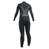 Gul Mujeres Viper 3/2 Blindstitched Pecho Zip Traje - Negro
