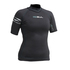 Gul Womens Evotherm Manga Corta Rashguard - Negro