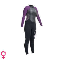 Gul Womens G-Force 3Mm Flatlock T2 Wetsuit - Negro / Mullberry Gul Womens G-Force 3Mm Flatlock T2 Wetsuit - Negro / Mullberry