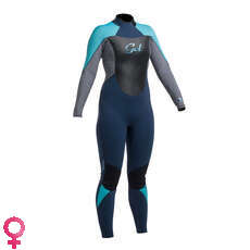 Gul Mujeres Respuesta 3 / 2Mm Blindstitched T2 Traje - Azul Marino / Marl Gul Mujeres Respuesta 3 / 2Mm Blindstitched T2 Traje - Azul Marino / Marl