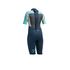 Gul Mujeres Respuesta 3 / 2Mm Flatlock Chapo Traje De 2023- Navy / Turquesa