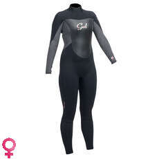 Gul Mujeres Respuesta 4/3 Mm Blindstitched Traje - Negro / Marl Gul Mujeres Respuesta 4/3 Mm Blindstitched Traje - Negro / Marl