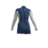 Gul Womens Surflite 2Mm Flatlock Sdl T2 Springsuit - Tinta Azul / Niebla Azul