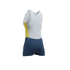 Gul Womens Surflite 3 Mm F / L Sdl T2 Shortjane - Tinta Azul / Hueso