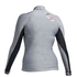 Gul Womens Swami F / L Manga Larga Rashguard - Marl / Negro