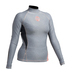 Gul Womens Swami F / L Manga Larga Rashguard - Marl / Negro