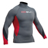 Gul Xola Flatlock Manga Larga Rashguard - Ash / Rojo