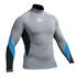 Gul Xola Flatlock Manga Larga Rashguard - Marl / Negro