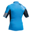 Gul Xola Flatlock Manga Corta Rashguard - Crip / Negro