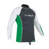 Gul Xola Manga Larga Para Hombre Rashguard 2015 - Bronce / Verde