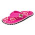 Chanclas De Lona Para Mujer Gumbies Islander - Pink Hibiscus