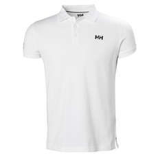 Helly Hansen Crew Polo - White Hh Logo