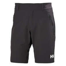 Pantalones Cortos De Secado Rápido Helly Hansen Crewline - Ébano