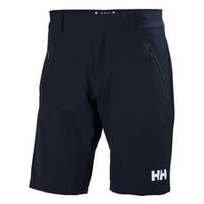 Shorts De Secado Rápido Helly Hansen Crewline - Azul Marino