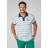 Helly Hansen Fjord Polo - Pepper Green Faded Stripes