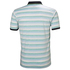 Helly Hansen Fjord Polo - Pepper Green Faded Stripes
