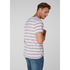 Camiseta De Helly Hansen Fjord - Navy Faded Stripes