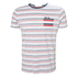 Camiseta De Helly Hansen Fjord - Navy Faded Stripes