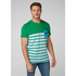 Camiseta Helly Hansen Fjord - Pepper Green Stripes