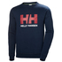 Suéter Con Cuello Redondo Con Logo Hh De Hansen - Azul Marino