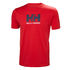 Camiseta Con Logo De Helly Hansen Hh - Bandera Roja