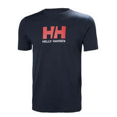 Camiseta Con Logo De Helly Hansen Hh - Azul Marino Camiseta Con Logo De Helly Hansen Hh - Azul Marino