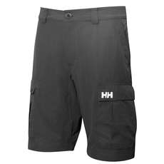 Pantalones Cortos De Carga De Secado Rápido Helly Hansen Hh De 11 Pulgadas - Negro