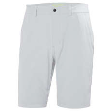 Pantalones Cortos De Secado Rápido Helly Hansen Hp Club De 10 Pulgadas - Gris Niebla