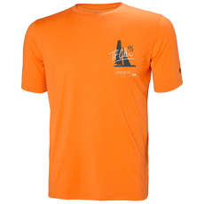 Camiseta De Carreras Helly Hansen Hp - Blaze Orange