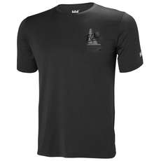 Camiseta De Carreras Helly Hansen Hp - Ébano