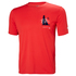 Camiseta De Carreras Helly Hansen Hp - Bandera Roja